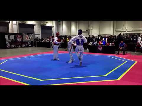 Luke McMahon vs Adrian Pelaez - USA Open Taekwondo Championships 2024 R32