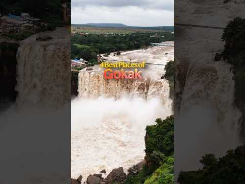 4 Best Places to Visit in Gokak 😱 | #shorts #monsoon