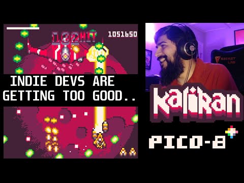 Kalikan (Pico 8 / Itch.io) - First Play Stream, 1CC, Light Scoring with THE DEV!!!