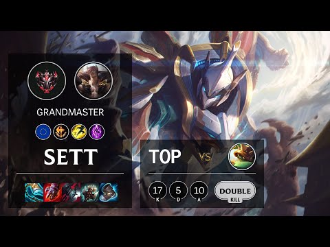 Sett Top vs Rammus - EUW Grandmaster Patch 11.2
