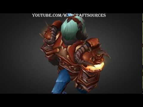 Draenei Warrior Tier 4 armor set - T4 - Warbringer Battlegear / Armor