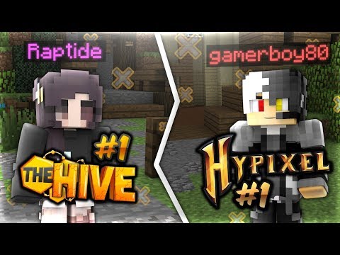 #1 Hypixel Bedwars Player meets #1 Hive Bedwars Player