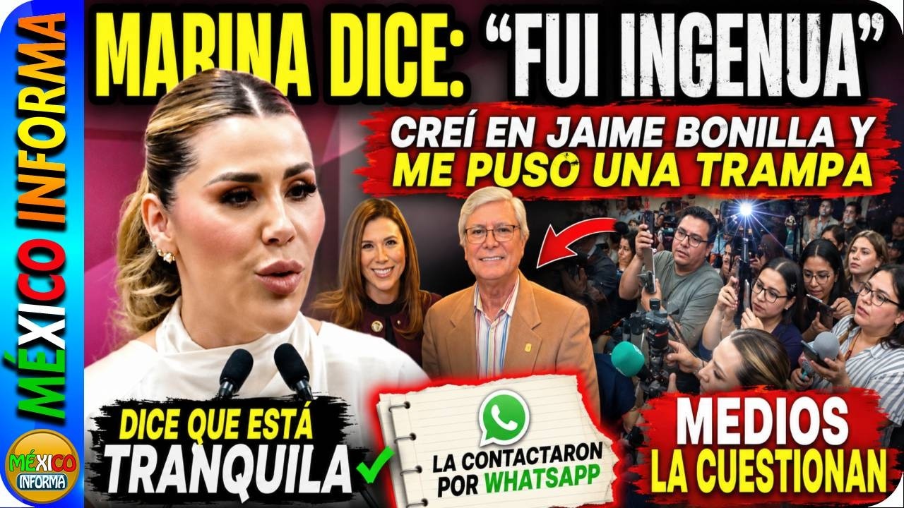 MARINA DEL PILAR DICE QUE FUE INGENUA AL CREER EN JAIME BONILLA. ASÍ LA CONTACTÓ. MEDIOS CUESTIONAN.