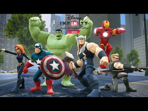 Disney Infinity 2.0: Marvel's The Avengers All Cutscenes (Game Movie) 4K 60FPS Ultra HD
