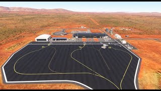 YBGD - Boolgeeda Airport, Western Australia video