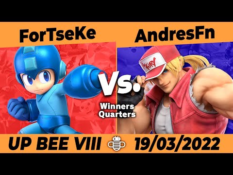 UP BEE VIII - ForTseKe (Megaman) Vs. AndresFn (Terry) - Winners R4
