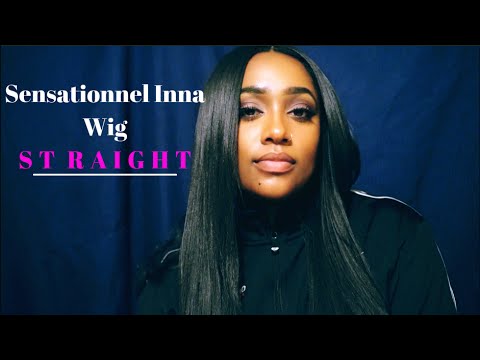 Wig Transformation: Sensationnel Wig Inna| CURLY TO STRAIGHT