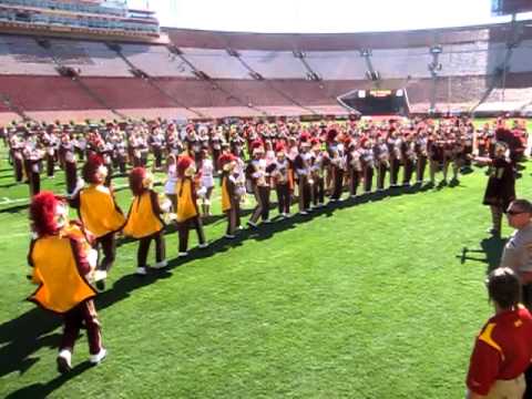 USC Trojan Marching Band So-Cal Spellout and Conquest