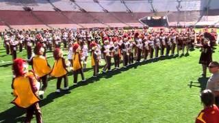 USC Trojan Marching Band So-Cal Spellout and Conquest