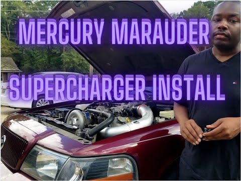 Ultimate sleeper |Installing ADTR Vortech V7 Supercharger on Mercury Marauder