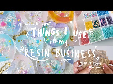 , title : '.｡*ﾟ Things I use in My Resin Business + Tips untuk memulai Bisnis ft. Shopback - Indonesia'