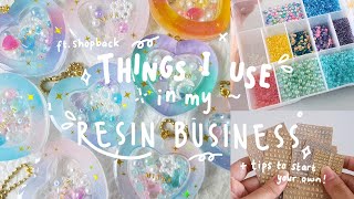 .｡*ﾟ Things I use in My Resin Business + Tips untuk memulai Bisnis ft. Shopback - Indonesia