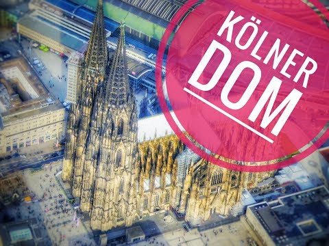 Kölner Dom von oben Rundflug