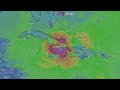 LIVE: Weather map showing Hurricane Melissa over Cuba - Video