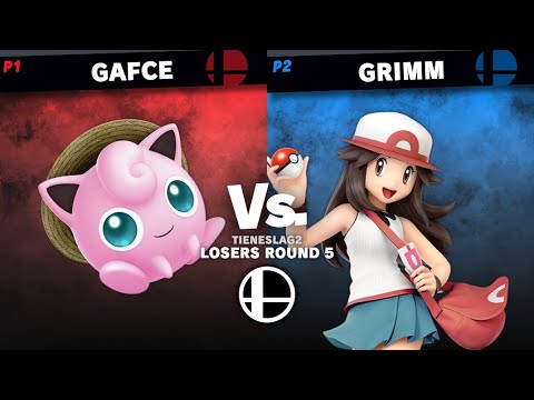 TienesLag2 - Losers Round 5 Gafce (Jigglypuff, Pokemon Trainer) VS Grimm (Pokemon Trainer)