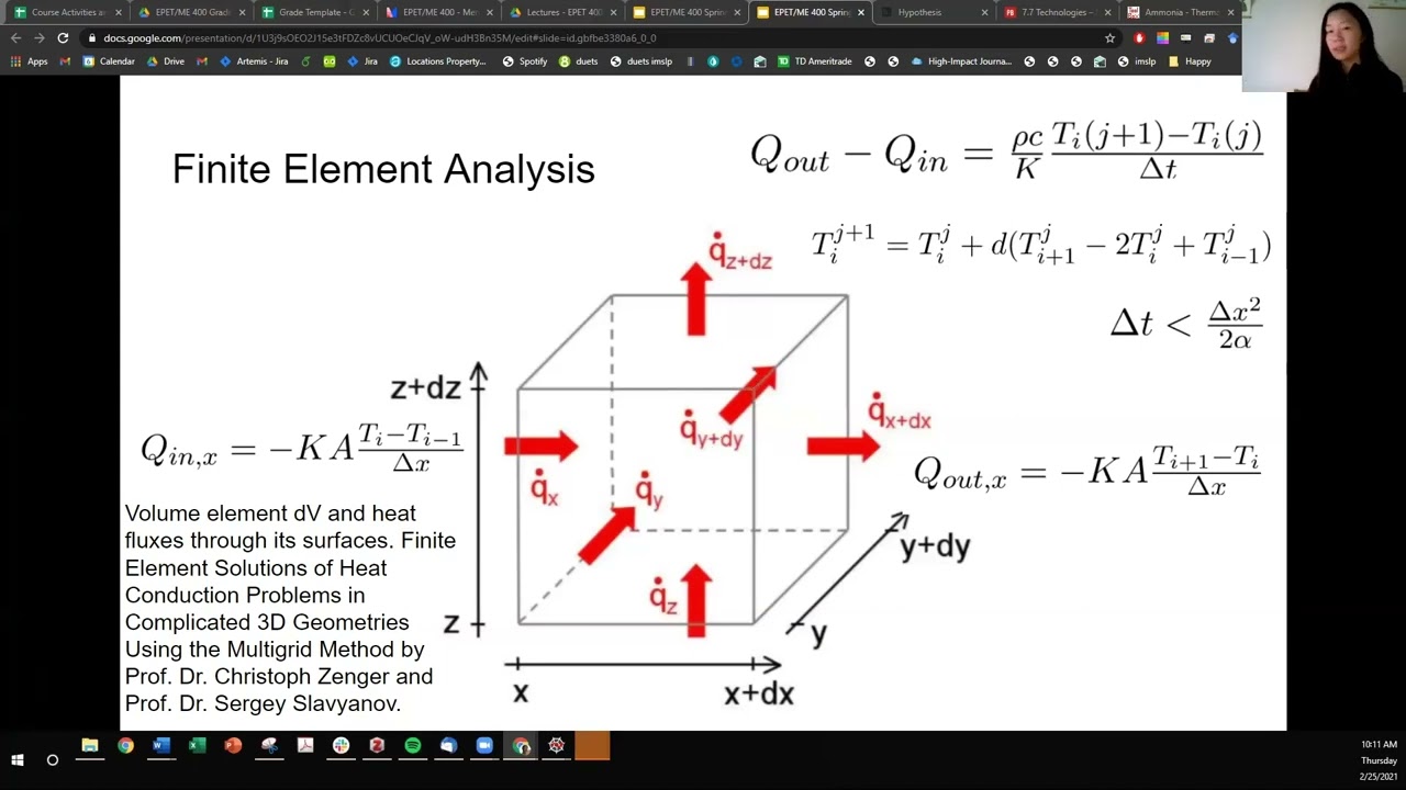 7.8 Thermal Control: Thermal Analysis