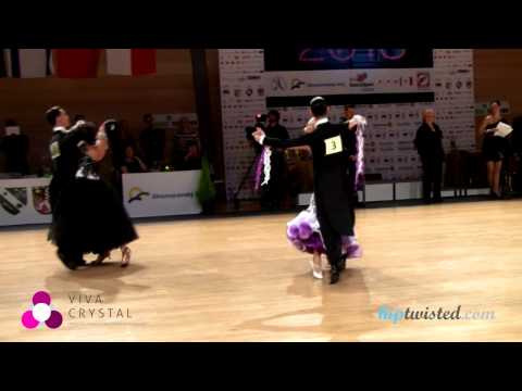 Paolo Bosco - Joane Clifton, Brno Open 2013, WDSF PD standard, final - slowfox