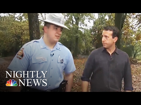 Georgia Trooper Delays Tragic News to Save Kids’ Halloween | NBC Nightly News