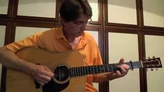 Roberto Dalla Vecchia -  Red Haired Boy - The Rights of Man - Flatpicking Guitar