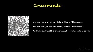 Cream - Crossroads Lyrics