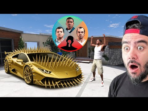 FRANKLIN YENI DIKENLI LAMBORGHINI ARABAYA BINEMIYOR - GTA 5 MODS