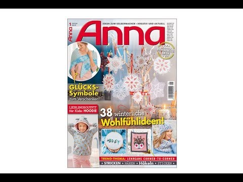 Zeitschrift Anna Nr. 1/2019 - alle Modelle auf einem Blick
