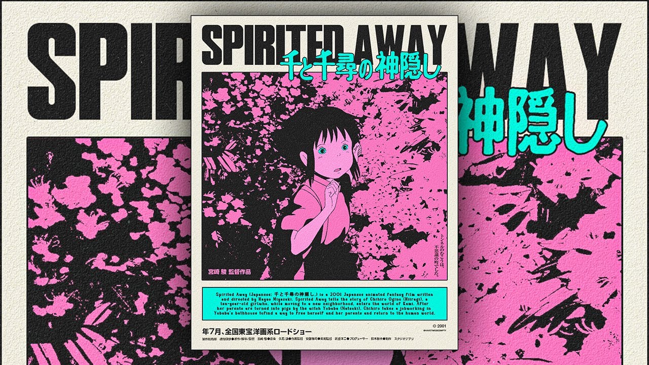 Designing a Movie Poster for Studio Ghibli's 