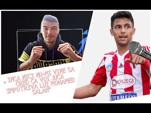 SUPER INTERVIU ALATURI DE YASIN HAMED, JUCATOR CARE VA JUCA IMPOTRIVA LUI MOHAMED SALAH!!!