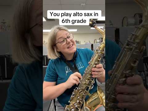 Alto Sax ➡️ Bari Sax 🏆 #band #saxophone #barisax #baritonesax #altosax