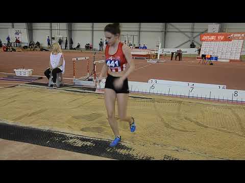 Dvoransko prvenstvo Srbije za mlađe juniore -  skok udalj devojčice