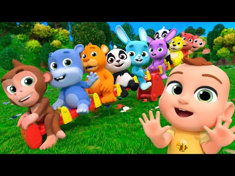 Learn Numbers with 10 Little Critters! | Newborn Nursery Rhymes & Baby Songs