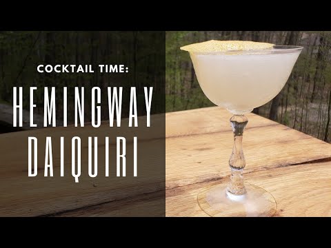 Cocktail time: Hemingway daiquiri
