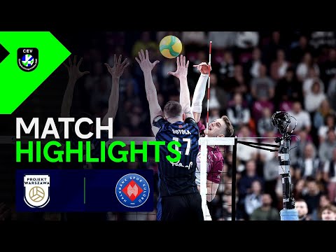 Highlights | PGE Projekt WARSZAWA vs. Halkbank ANKARA | CEV Champions League Volley 2025