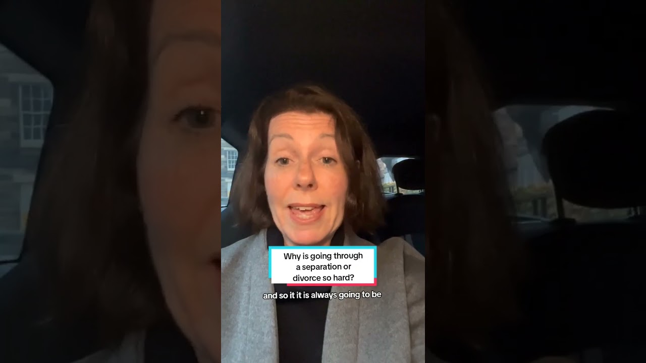 Why is going through a separation or divorce so hard?