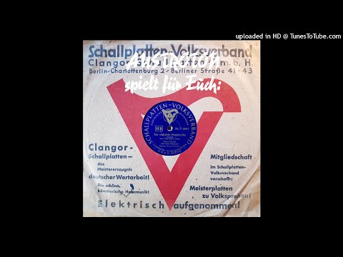Theo Heldt, Erwin Hartung (voc): Die verliebte Harmonika - Foxtrot (Berlin 1936)