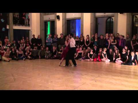 Federico Farfaro & Liesl Bourke,  Frostbite tango 2012,  milonga