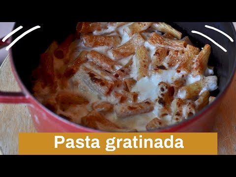 Pasta gratinada