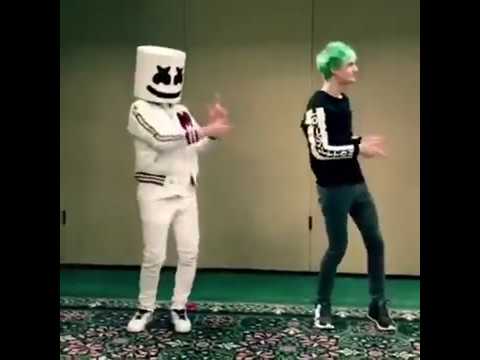 NINJA AND MARSHMELLO DANCING TOGETHER? NEW MUSIC FROM BOTH OF THEM?