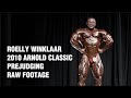Roelly Winklaar 2010 Arnold Prejudging - Raw High Res Documentary Footage