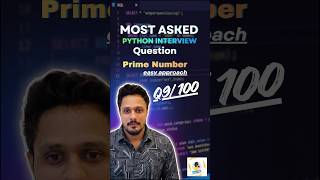 Python Interview Q9: Prime Number Code Explained 💻 #dataanalytics