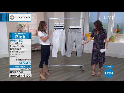 Curations FreeStretch Cropped Skinny Jean