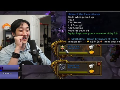 HARDCORE Baron Rivendare RUN #2 TWO BIS ITEM DROPS