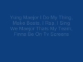 Bei Maejor - Racks On Racks Lyrics On Screen ...