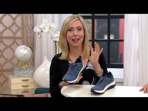 Clarks Cloudsteppers Lace-Up Sneaker - Circuit Tie on QVC