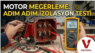 Motorunuz Sağlam mı?  Meger Cihazı ile İzolasyon Testi ve Bobin Kontro