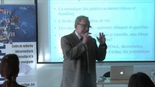 Maurice TARDIF : Enseigner aujourd'hui à l'école publique : une profession en phase de dégradation?