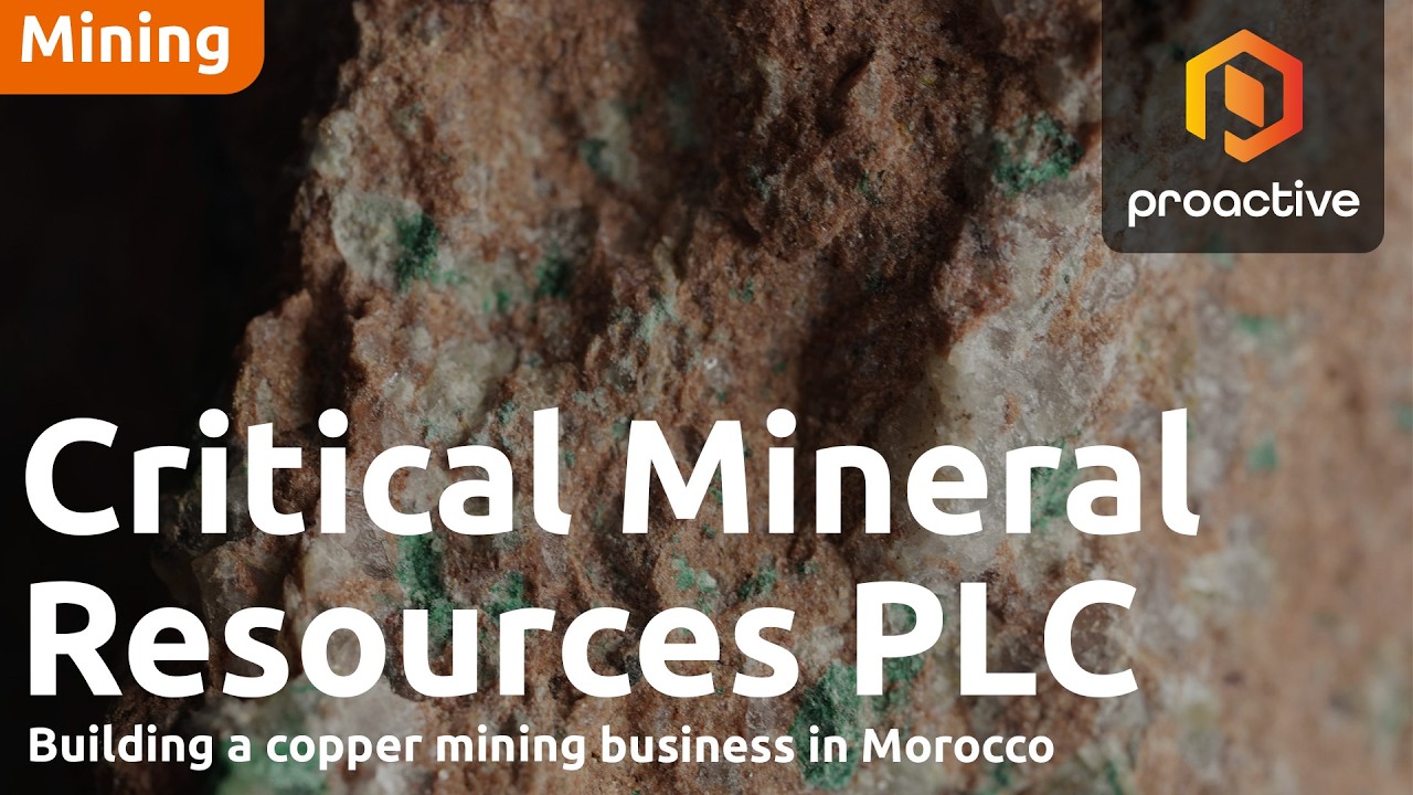 Critical Mineral Resources CEO on Morocco strategy, growth and acquisitions