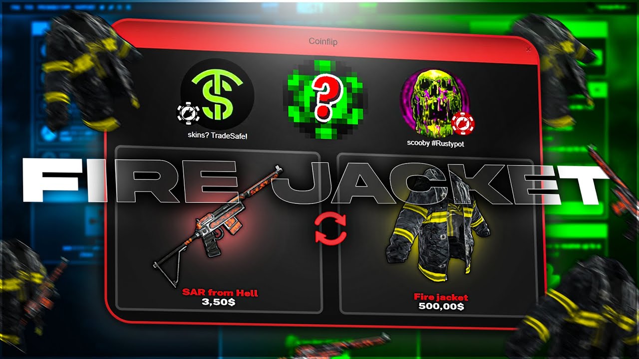 I WON a fire jacket with 3$!!!