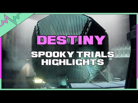 Destiny - Spooky Trials My Best Games! (Stream Highlights)