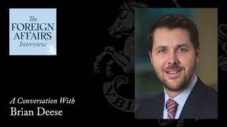 Brian Deese: Can America Still Lead the Global Energy Transition? | Foreign Affairs Interview
